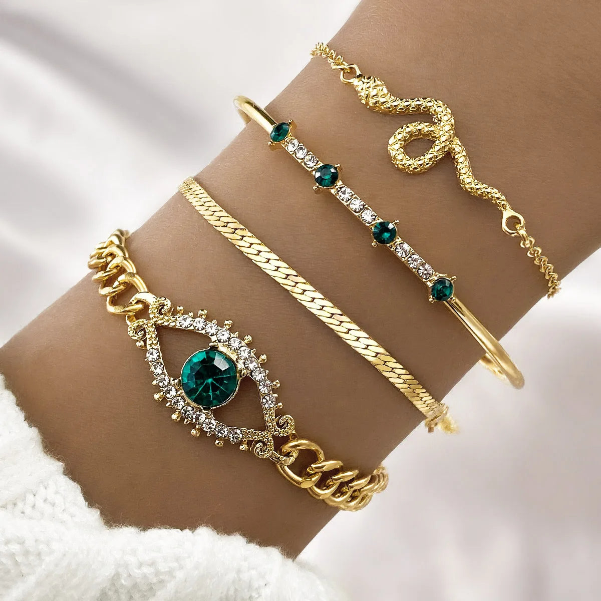 Pure Delight 4-Piece Bracelet Set