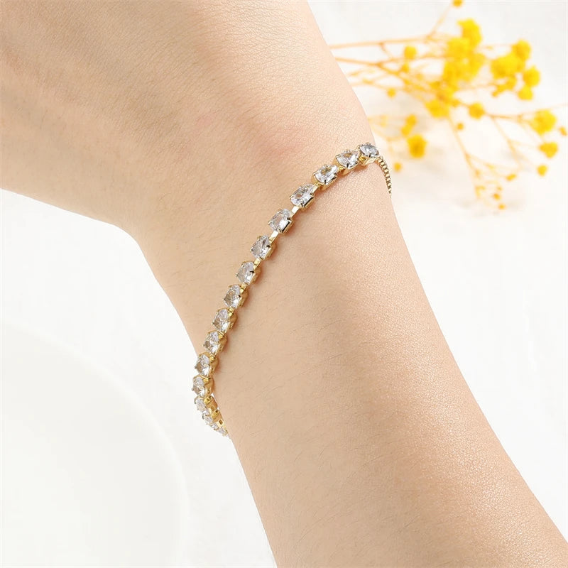Classic Allure Adjustable Gold-Tone Bracelet