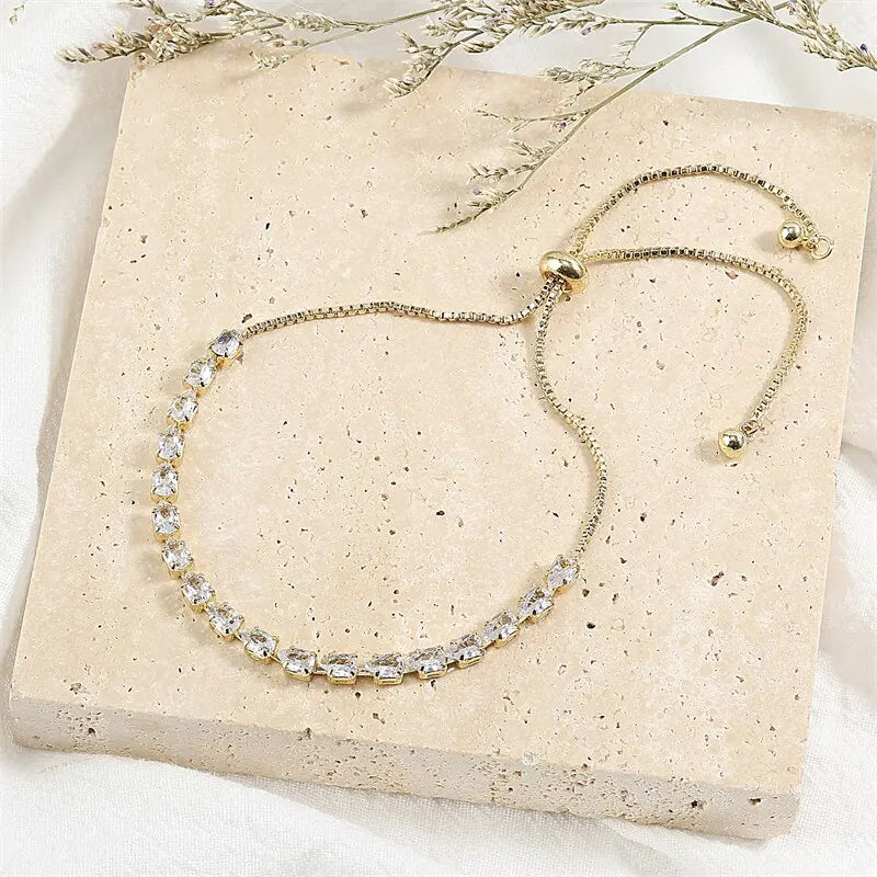 Classic Allure Adjustable Gold-Tone Bracelet