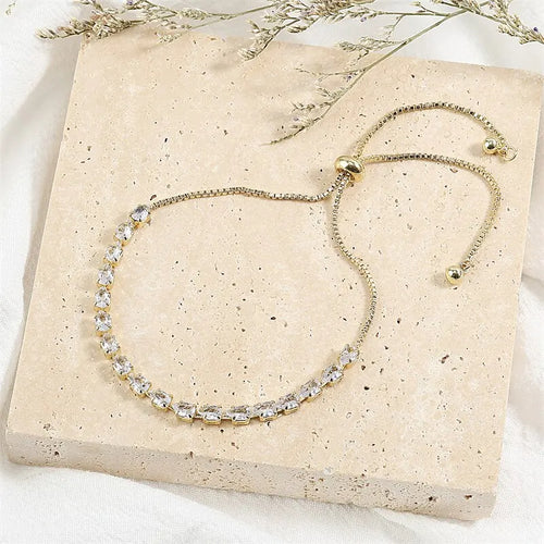 Classic Allure Adjustable Gold-Tone Bracelet