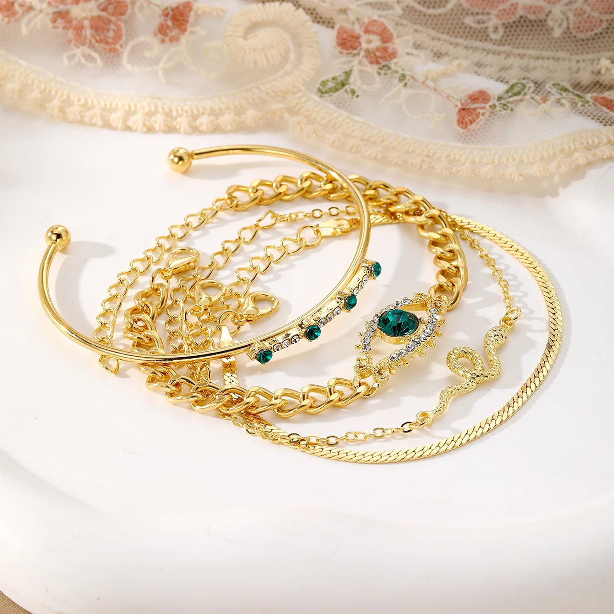 Pure Delight 4-Piece Bracelet Set