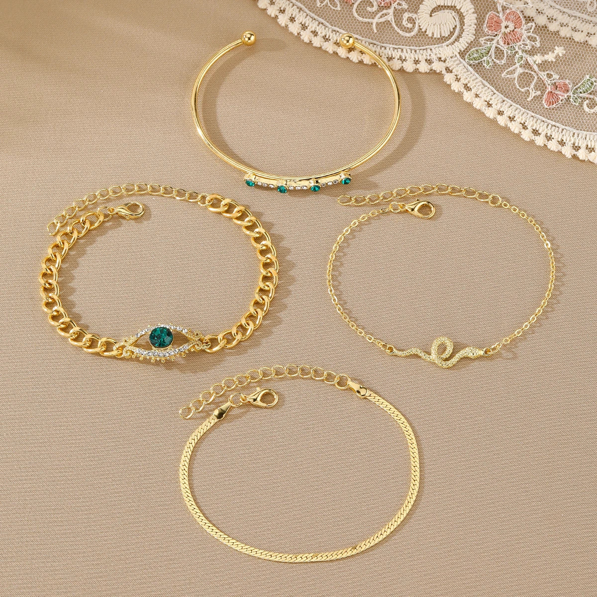 Pure Delight 4-Piece Bracelet Set