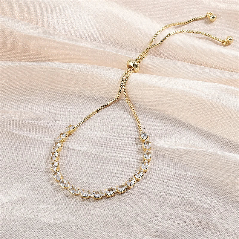 Classic Allure Adjustable Gold-Tone Bracelet