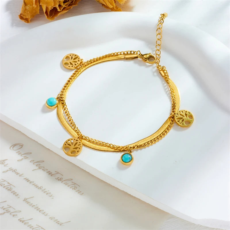 Armband met sprankelend zand