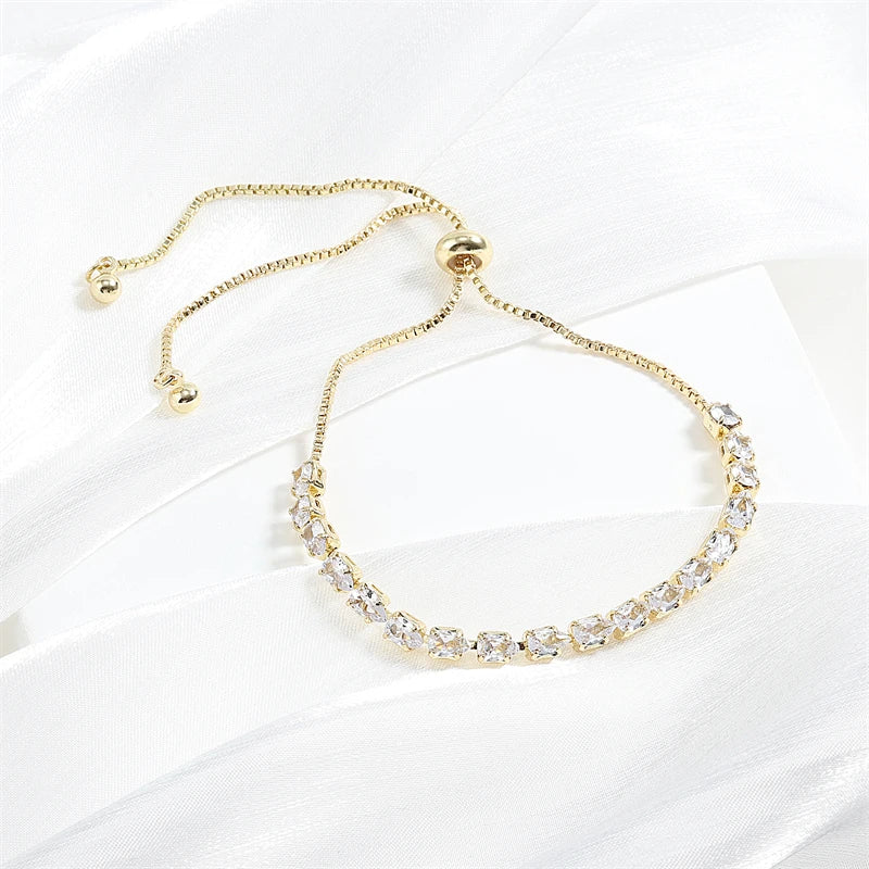Classic Allure Adjustable Gold-Tone Bracelet