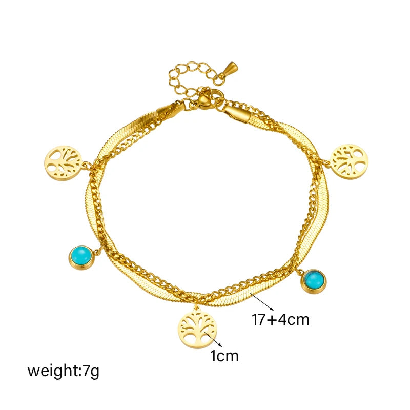 Armband met sprankelend zand