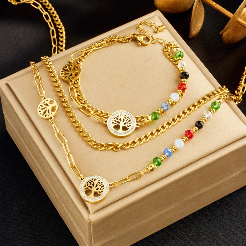 Morning Bliss Necklace & Bracelet Set