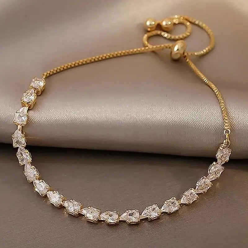 Classic Allure Adjustable Gold-Tone Bracelet