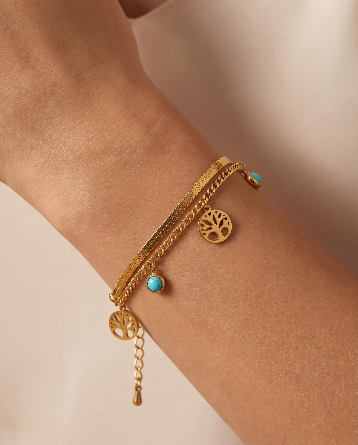 Sparkling Sands Bracelet, close-up detail | Sparkling Sands armband, close-up detail