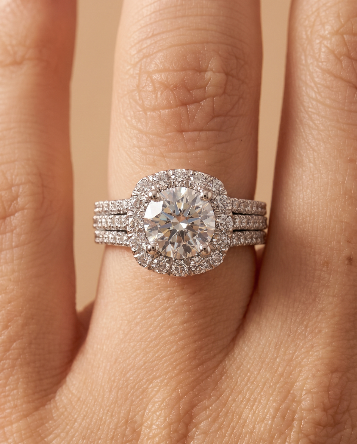 Silver Harmony Ring, close-up detail | Silver Harmony ring, close-up detail